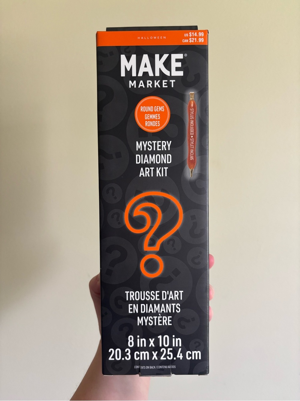 Make Market HAUNTED HOUSE mystery diamond painting.